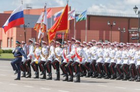 62 суворовца сегодня получили аттестаты об окончании Тульского суворовского военного училища