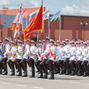 62 суворовца сегодня получили аттестаты об окончании Тульского суворовского военного училища