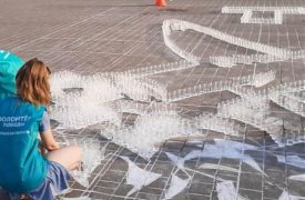 «Огненная картина войны» появилась 21 июня в 21 час на площади Победы в Туле