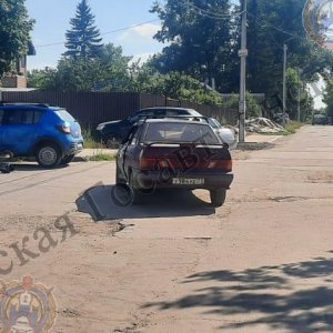 В Щекино Тульской области два юноши на мопеде попали в ДТП