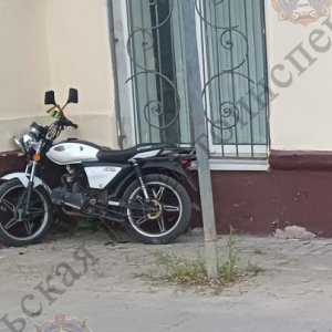Любитель истории: в Тульской области юный мотоциклист врезался в музей