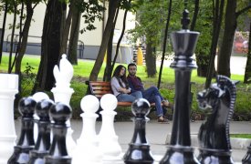 Белоусовский парк в Туле остался обесточенным