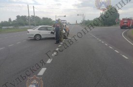 Не уступил дорогу: под Тулой под удар со встречной полосы попала «Лада»