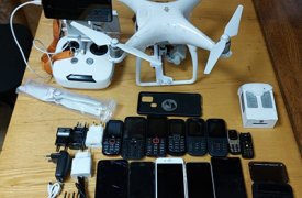 Житель Орла пытался переправить квадрокоптером в тульскую колонию 13 мобильных
