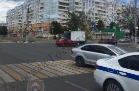 В Пролетарском округе Тулы автоледи на перекрестке сбила пенсионерку