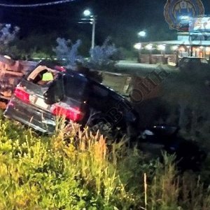 Автомобильный бильярд: «Тойота» столкнула в кювет грузовую «ГАЗель» в Тульской области