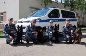 Тульский полицейский-кинолог вошел в тройку лучших в России