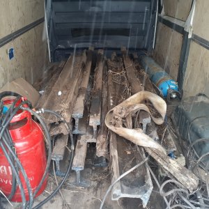 Свыше 6 тонн железнодорожных рельсов похитили «гастролеры» из Орла в Тульской области