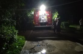 17 человек эвакуировано из пожара в Новомосковской многоэтажки