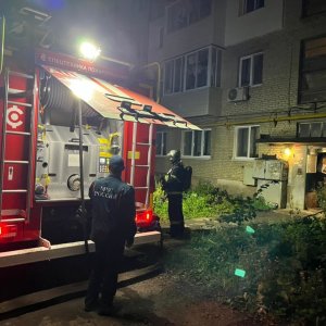 Из пожара в Новомосковске Тульской области эвакуированы пять человек