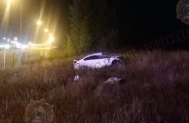 В Тульской области непристегнутая ремнем автоледи погибла в ДТП