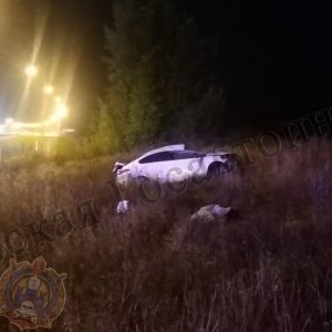 В Тульской области непристегнутая ремнем автоледи погибла в ДТП