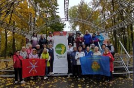 Туляки приняли участие во Всероссийской акции «10 000 шагов к жизни»