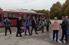 Мобилизованных жителей Тульской области отправляют в Московскую область