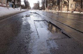 На окраине Тулы отремонтируют дорогу и разворотную площадку общественного транспорта