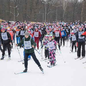В Туле прошла Всероссийская массовая лыжная гонка «Лыжня России»