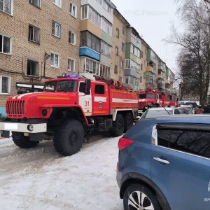 В городе Щекино Тульской области из пожара спасли 10 человек