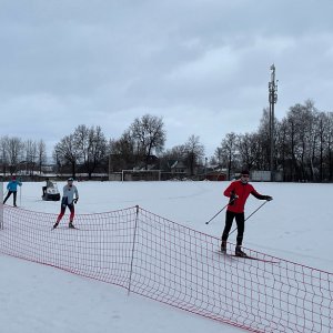 В городе Ясногорск Тульской области прошли областные соревнования по лыжному спринту