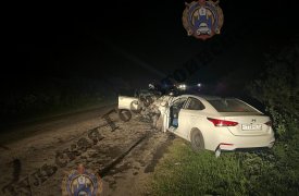 В Заокском районе в лобовом столкновении погиб 36-летний мужчина