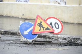 В Туле с 6 июня на трех улицах нанесут двойную сплошную на проезжую часть дороги