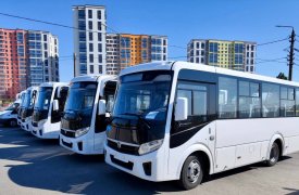 Тульской области передали 14 новых автобусов «ПАЗ»