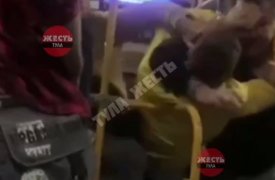 В Туле двое мужчин подрались в автобусе