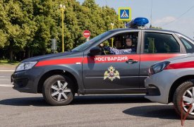 В Туле сотрудники Росгвардии не дали пьяному водителю выехать на дорогу