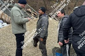 Тульские силовики устроили облаву на мигрантов на улице М. Горького и в Пролетарском округе