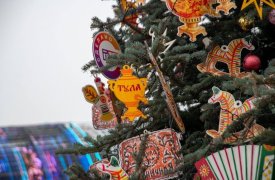 Тульская елка засияла огнями на выставке-форуме «Россия» в Москве 
