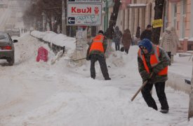 В Туле за сутки израсходовали 1239 тонн противогололедных материалов