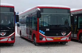 Новые автобусы марки CityMax-9 вышли на городские маршруты Тулы