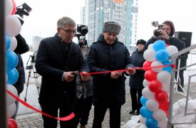 Тульским полицейским вручили ключи от новых служебных квартир в микрорайоне Глушанки