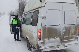 130 водителей автобусов наказаны за нарушение правил перевозок за новогодние каникулы в Тульской области