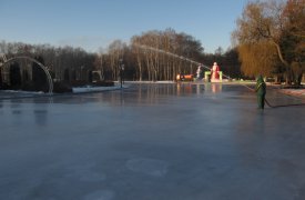В Центральном парке Тулы вновь открылся большой каток