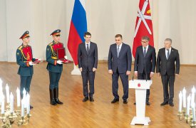 Алексей Дюмин стал Почетным гражданином Тульской области