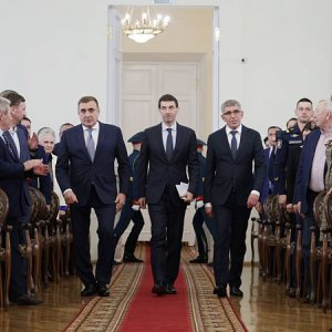 Дмитрий Миляев официально представлен в качестве исполняющего обязанности губернатора Тульской области