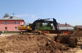 В Туле подключают поселок Плеханово к городской системе водоотведения