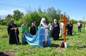 На окраинах Тулы освятили закладные камни четырех будущих храмов