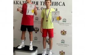 Тульский теннисист Прохор Кожеуров стал бронзовым призером Всероссийских соревнований