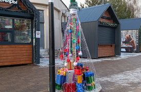 В Туле открыли выставку «Креативная ёлка – 2025»
