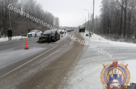 В ДТП в Ленинском районе Тулы пострадали два человека
