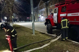 Пожилой мужчина пострадал на пожаре в Щекино