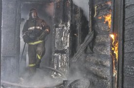 Строительные вагончики горели в Тульской за прошедшие сутки