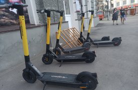 В центре Тулы ограничили проезд электросамокатов