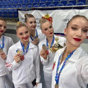 Тульские спортсменки победили в финале Летней Спартакиады молодёжи по художественной гимнастике