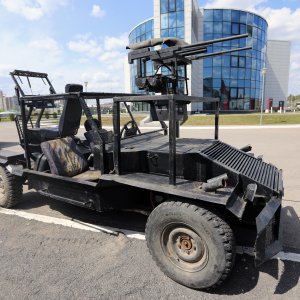 Автомобиль «Зверобой» из зоны СВО пополнил Музей военной техники парка «Патриот-Тула»
