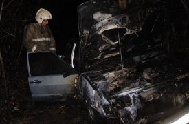 За прошедшую неделю в Тульской области сгорело 9 автомобилей
