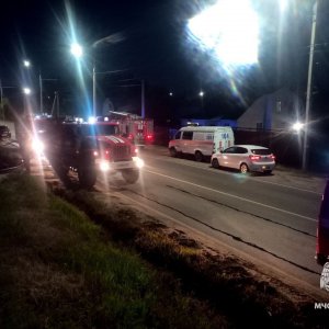 Три пожара и пять ДТП ликвидировали в Тульской области за сутки
