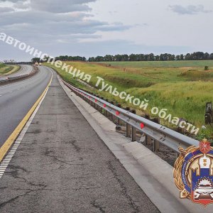 «Буханка» кувыркнулась в кювет в Веневском районе Тульской области