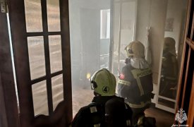 Двух человек спасли тульские пожарные